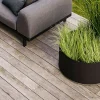 Grow Planter Ø38 | Lava Grey/ Light Grey