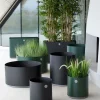 Grow Planter Rekt. | Dark Green/ Taupe