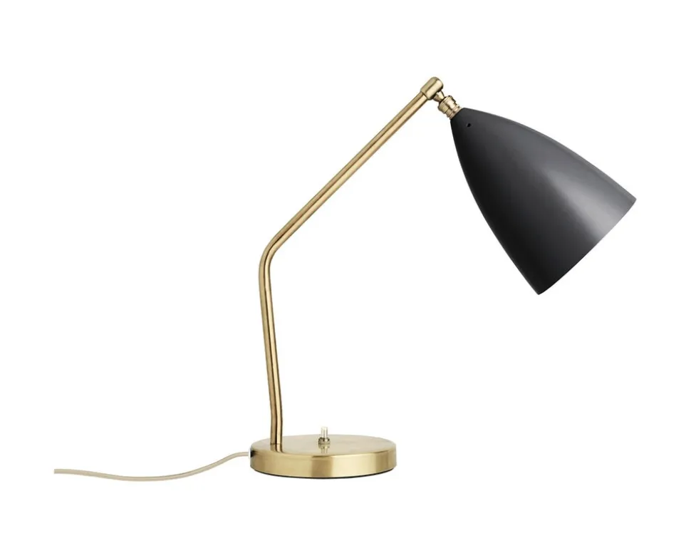 Gräshoppa Bordslampa Svart