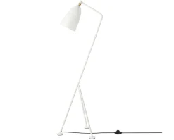 Gräshoppa Golvlampa Alabastervit
