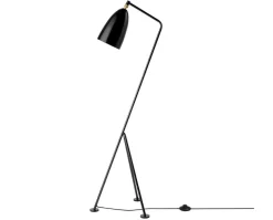 Gräshoppa Golvlampa Svart | Glansig