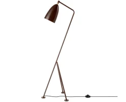 Gräshoppa Golvlampa Valnötsbrun