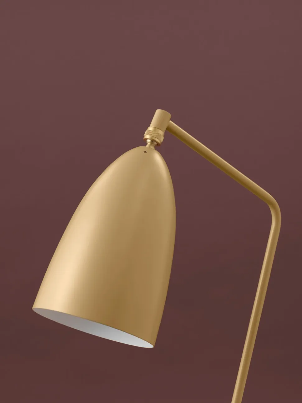 Gräshoppa Golvlampa Varmgrå