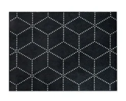 Hagl Dörrmatta | Black 85x115