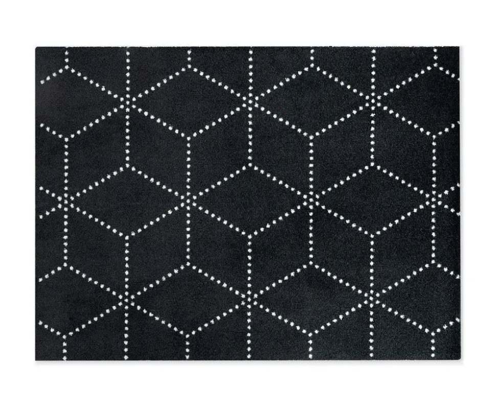 Hagl Dörrmatta | Black 85x115