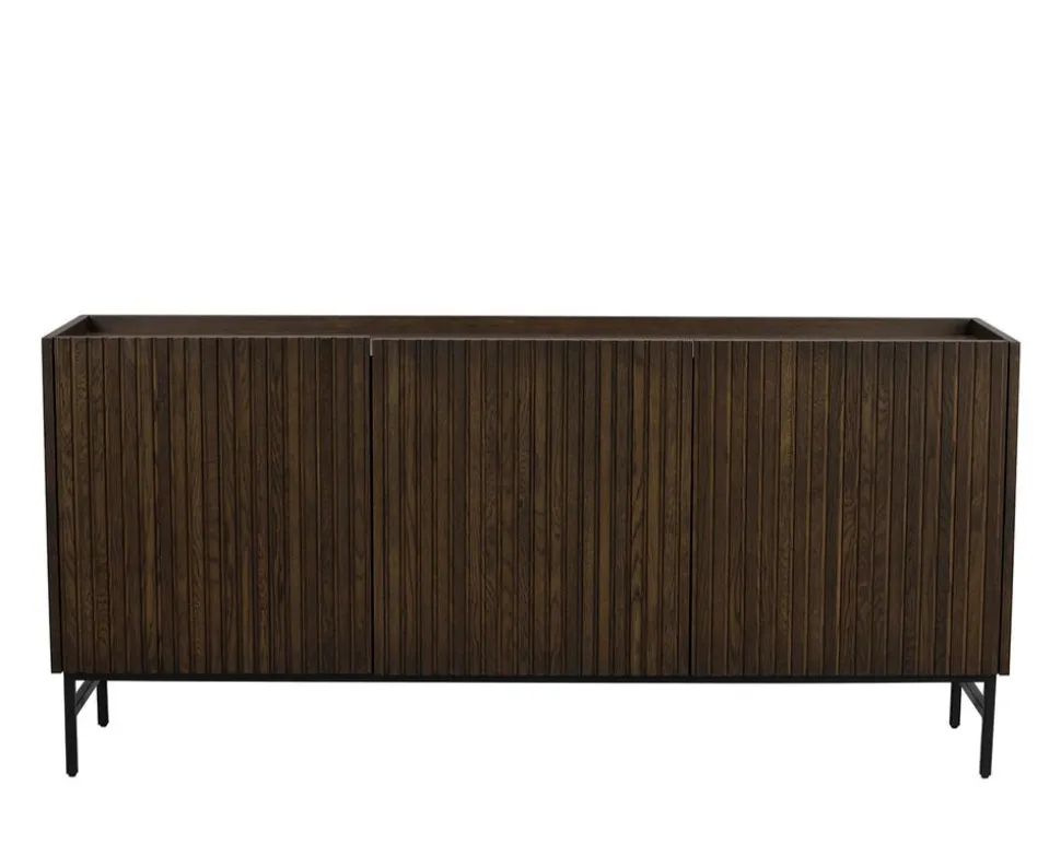 Halifax Sideboard | Brunlackad Ek