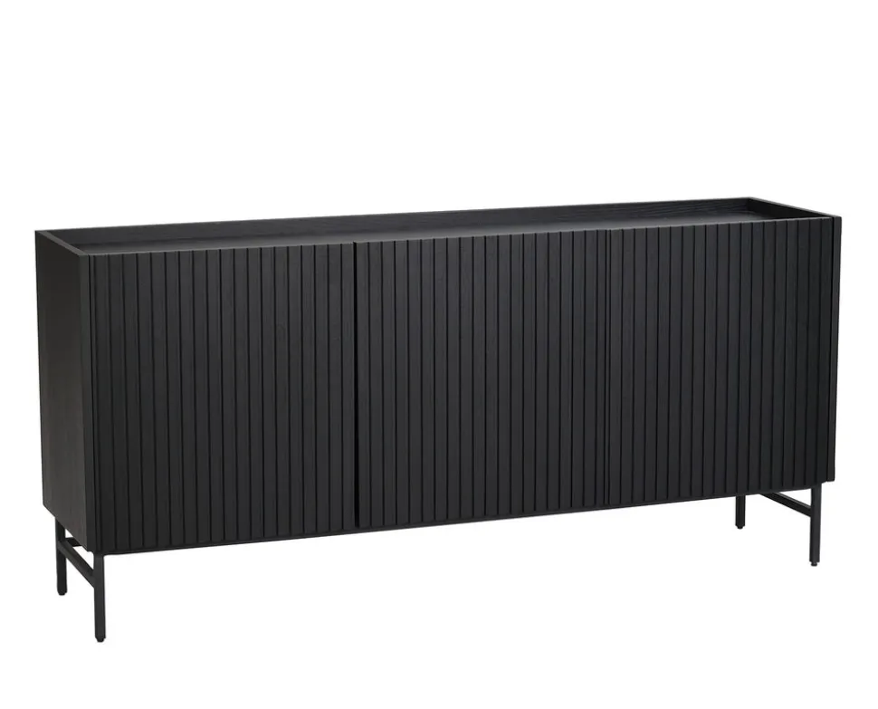 Halifax Sideboard | Svartlackad Ek