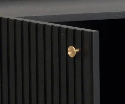 Halifax Sideboard | Svartlackad Ek