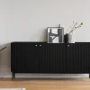 Halifax Sideboard | Svartlackad Ek