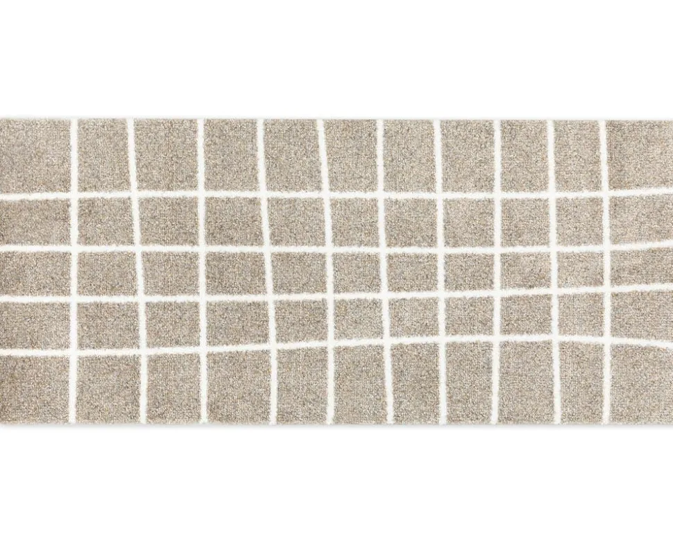 Hand Dörrmatta | Travertine 85x250