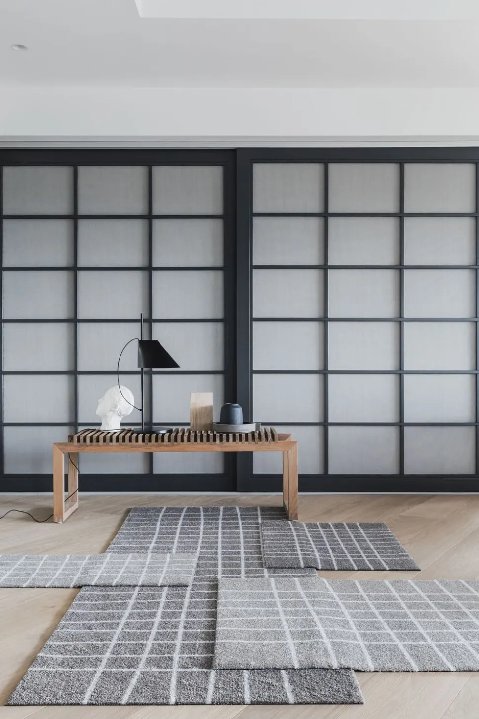 Hand Dörrmatta | Travertine 60x85
