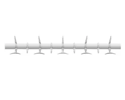 Hanger Kroklist 90 | Crystal