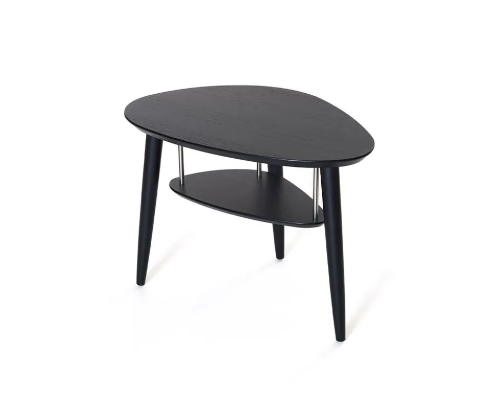 Harmoni Sidobord Hylla H45 | Svartbetsad Ek