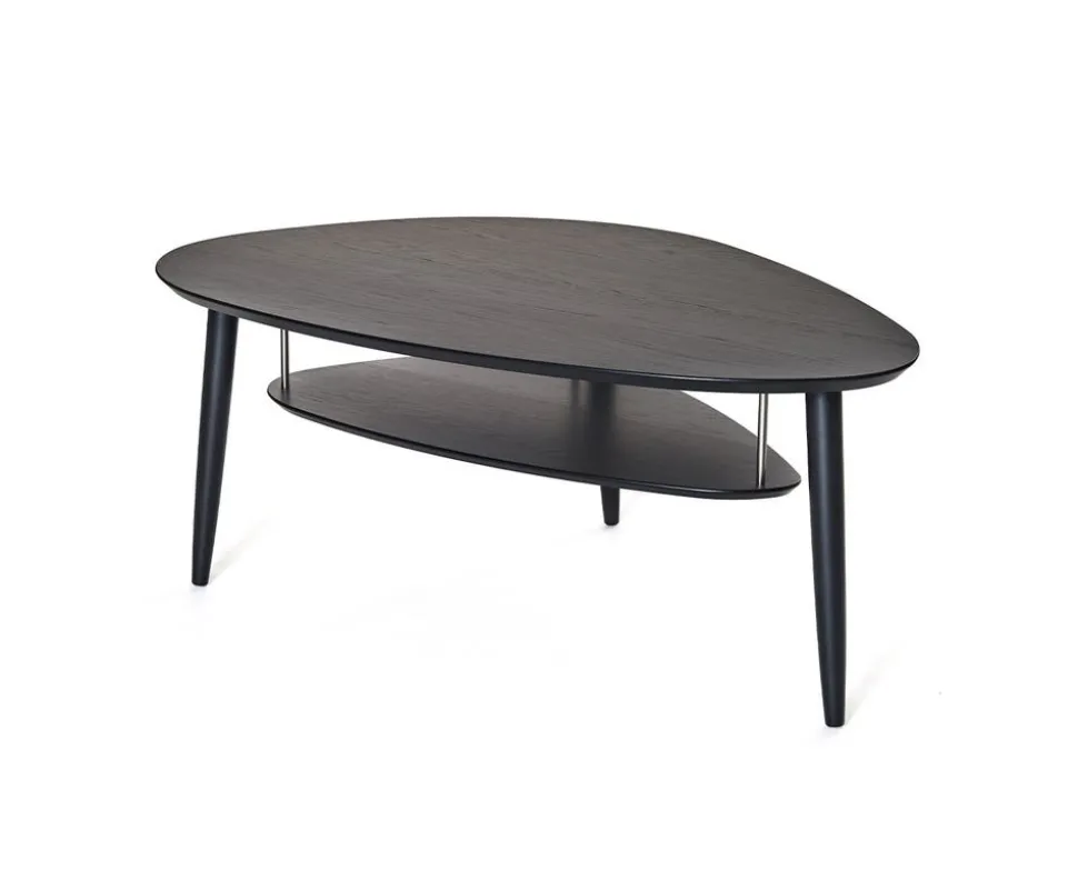 Harmoni Soffbord 120x80 | Svartbetsad Ek