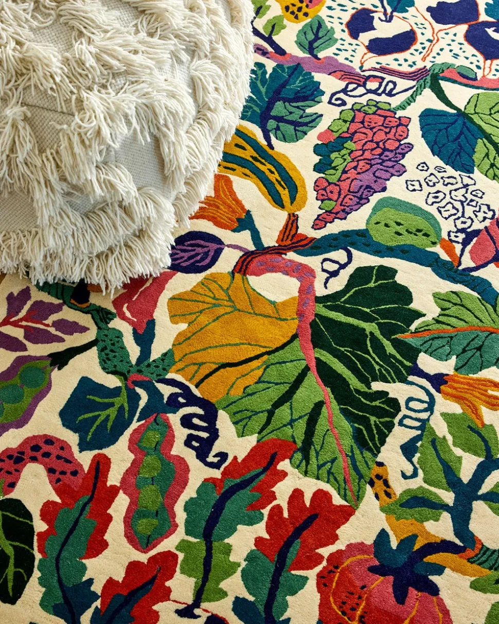 Heritage Garden Matta 250x350 Cream Multi