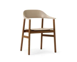 Herit Karmstol Sand / Rökt Ek