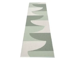 Hill Gångmatta Army/Misty Mint 70x270