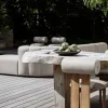 Hippo Chair Outdoor | Sunbrella Savane Coconut