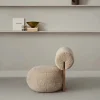 Hippo Lounge Chair | Trärygg