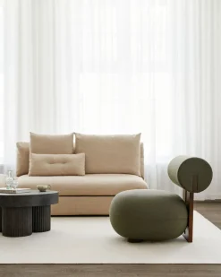 Hippo Lounge Chair | Trärygg