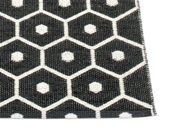 Honey gångmatta Black 70x160