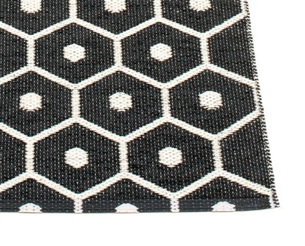 Honey gångmatta Black 70x160