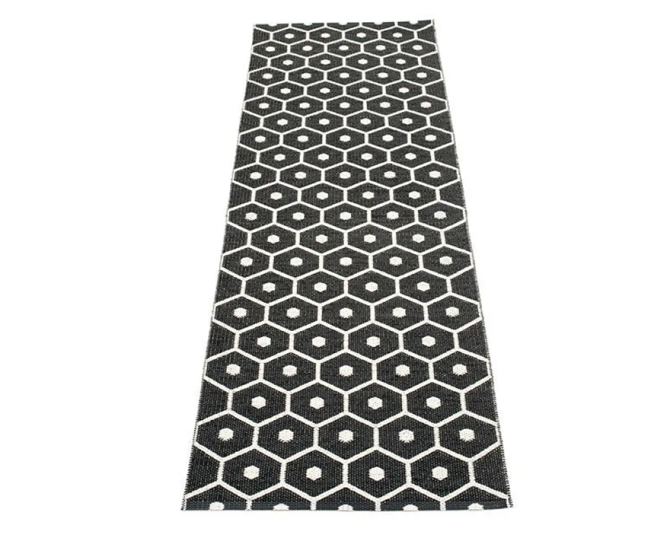 Honey gångmatta Black 70x160