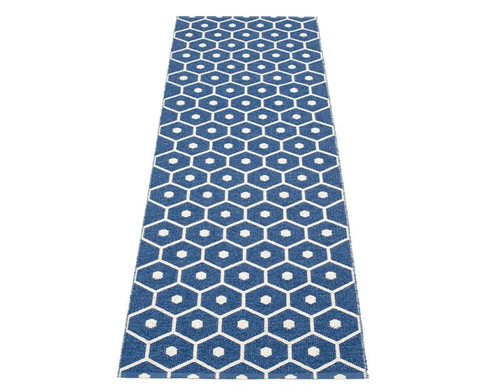 Honey gångmatta Denim 70x160