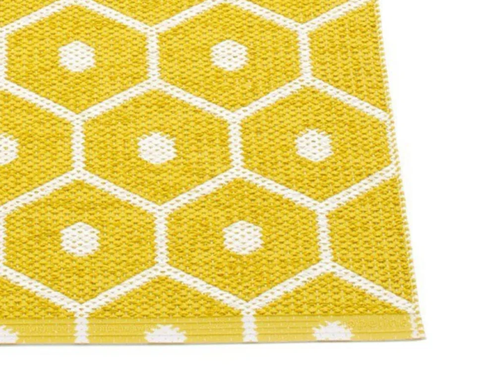 Honey gångmatta Mustard 70x160