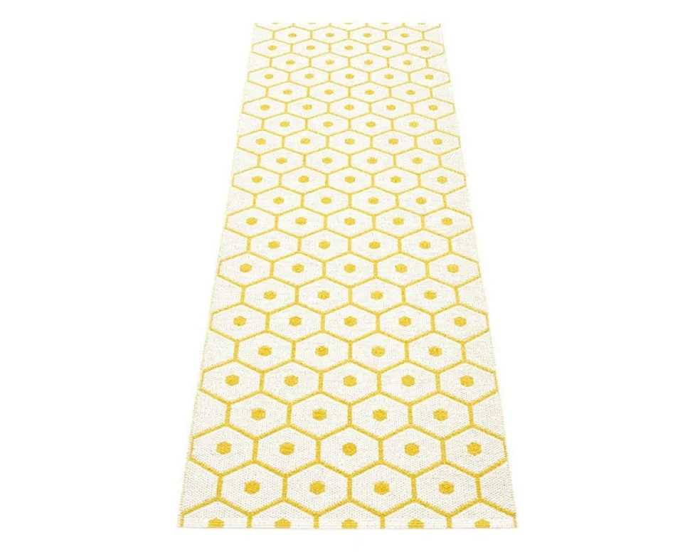 Honey gångmatta Mustard 70x160