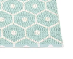 Honey gångmatta Pale Turquoise 70x160