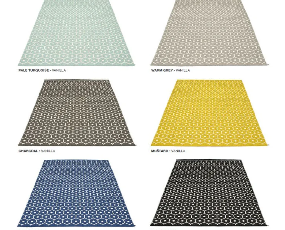 Honey matta Pale Turquoise 180x260