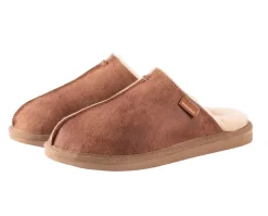 Hugo Fårskinnstofflor Cognac | Storlek 41