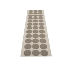 Hugo Gångmatta Walnut / Linen 70x240