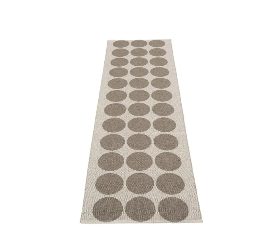 Hugo Gångmatta Walnut / Linen 70x240