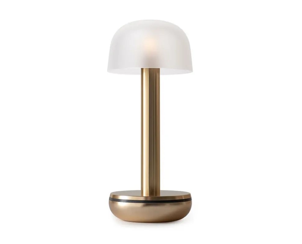 Humble Two Bordslampa | Guld | Frostat Glas