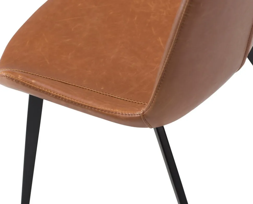 Hype Stol | Light Brown Konstläder