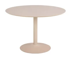 Ibiza Matbord Ø100 | Beige MDF