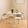 Ibiza Matbord Ø100 | Beige MDF