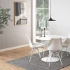 Ibiza Matbord Ø100 | Vit MDF