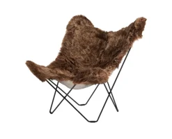 Iceland Mariposa Fåtölj Shorn Brown / Black