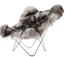 Iceland Mariposa Fåtölj Wild Grey / Chrome