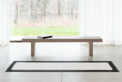 Ilda gångmatta | Black 70 x 180
