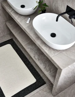 Ilda gångmatta | Black 70 x 180