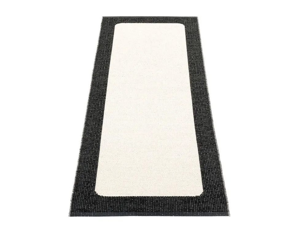Ilda gångmatta | Black 70 x 180