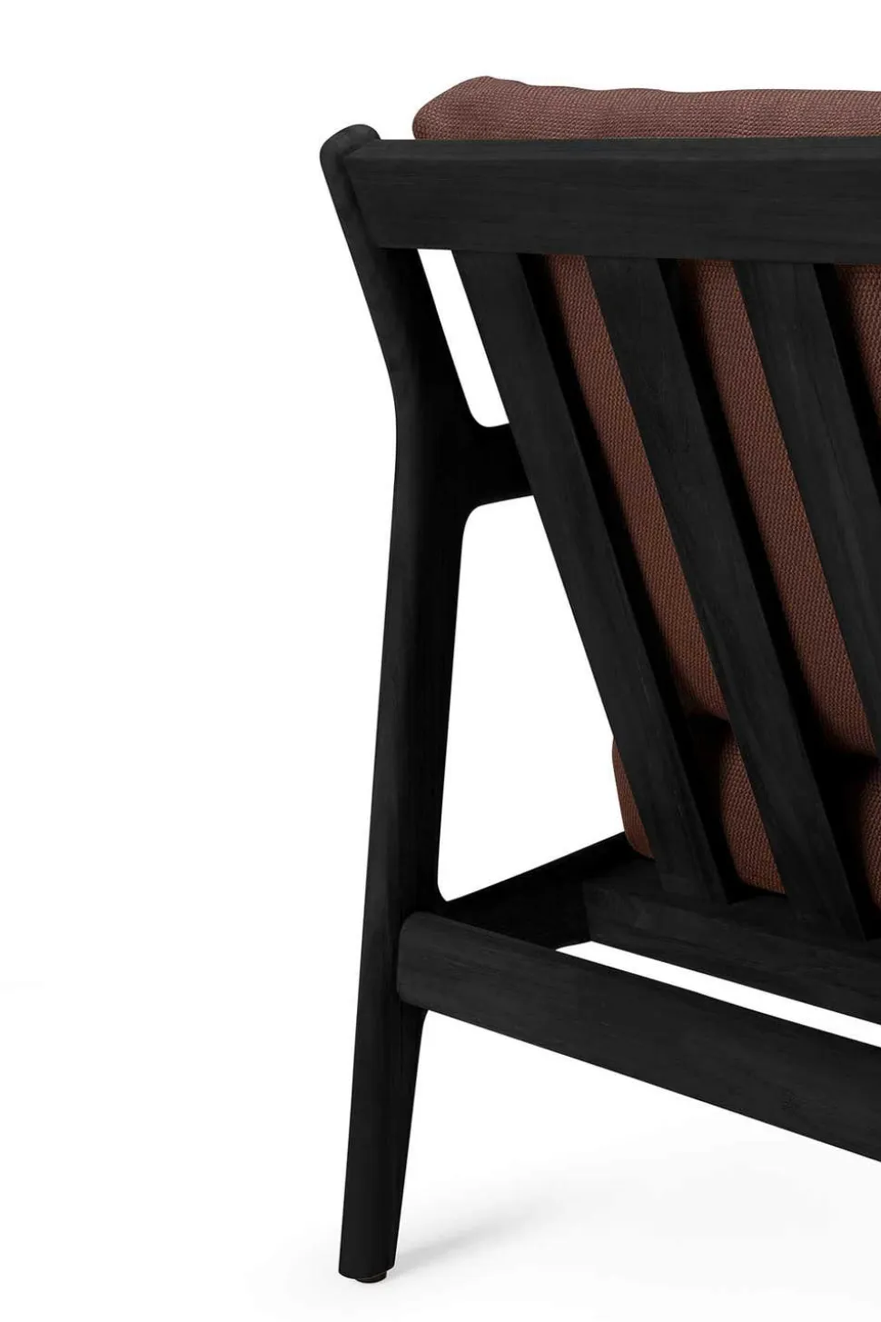 Jack Outdoor Loungefåtölj | Svartlackad, Burgundy