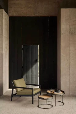 Jack Outdoor Loungefåtölj | Svartlackad, Green