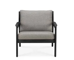 Jack Outdoor Loungefåtölj | Svartlackad, Mocha