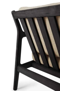 Jack Outdoor Loungefåtölj | Svartlackad, Natural
