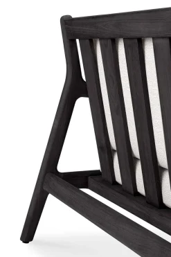 Jack Outdoor Loungefåtölj | Svartlackad, Off White